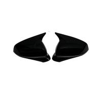Cubierta espejo retrovisor Para Seat Leon Cupra Formentor 2020-2024 Cubierta Retrovisor Coche Tapa Alerón Carcasa Puerta Embellecedor Adhesivo Retrovisor Cubierta(Bright black)