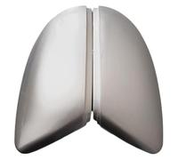 Cubierta Espejo retrovisor Para VW Para Jetta Mk6 Para Passat B7 CC Para Beetle Para Scirocco 1 Par Tapas Laterales Para Espejo Retrovisor Coche(Plata)