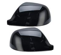 Cubierta Espejo Retrovisor Para VW T5 T6 Para TRANSPORTER Para Amarok 2010 2011-2020 Con Puerta Con Hebilla Tapas De Cubierta Espejo Retrovisor Lateral CLVCCZTZGW(1 pair Black)
