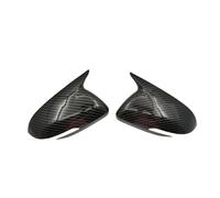 Cubierta espejo retrovisor Pegatina Tapa Alerón Cubierta Retrovisor Lateral Moldura Exterior Carbono Para Kia Para Rio IV 2021 2022 2023 2024 2025 Retrovisor Cubierta(Carbon Fiber)