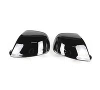Cubierta Espejo Tapa para Q7 4L para F&acelift 2010-2015 2014 2013 2012 para Q5 SQ5 8R 2009-2017 Cubierta Espejo Retrovisor ala Lateral Coche Carcasa Reemplazar Tapas(1 Pair Black)
