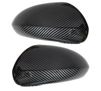 Cubierta Espejos Accesorios Coche Puerta Exterior Ala Lateral Cubierta Espejo Retrovisor Carcasa Para Vauxhall Para Corsa D E 2006-2019 Cubiertas Retrovisor(Fibra de carbon)