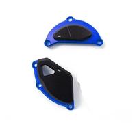 Cubierta Estator Caja Motor Motocicleta Deslizadores Marco Protección Contra Choques Para Para MT-10 Para MT10 Para MT 10 FZ10 FZ-10 2015-2023 POMPOMPUR(Blue)