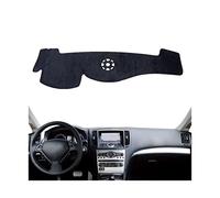 Cubierta Estera Tablero Para Infiniti G37 G35 G25 2007 2008 2009 2010 2011 2012 2013 2014 2015 Sedan Coupe Sunshade Carpet JUNOOS(Polyester LHD 2)