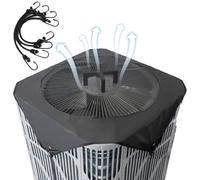 Cubierta Exterior De Aire Acondicionado - Protección Universal de Malla Respirable 91x91 cm | Cubierta de Malla para Unidades de AC Exteriores,para Dormitorios Oficinas