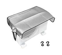 Cubierta exterior de la unidad de CA - Escudo térmico térmico, protector de aire acondicionado impermeable, ahorro de energía y larga duración, construcción robusta, mejor cubierta de control