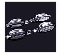 Cubierta exterior para manija de puerta para Golf 6 MK6 2009 2010 2011 2012 cubierta cromada para manija de puerta de coche + cubierta de cuenco de taza