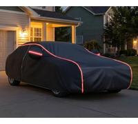 Cubierta Exterior para Vehículo Custom Fit para Bugatti Chiron(2016),Resistente al Granizo y Rasgos, con Bandas Antiviento y Tiras Reflectantes Incluidas con Almacenamiento