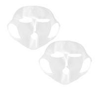 Cubierta Facial de Belleza Panda con Orejas de Silicona 2 Piezas | Anti Evaporación, Ajuste Cómodo y Fijación Estable, para Madre o Novia, Uso Doméstico y Kit de Maquillaje