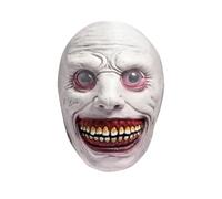 Cubierta Facial De Halloween Terrorífica Látex Elástico Aterrador con Ojos