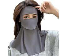 Cubierta facial para la protección contra los rayos del sol, protector de cuello ajustable, pieza de equipo, cubierta solar para la cara, para pesca, trabajo, motociclismo, verano, hombre y presa