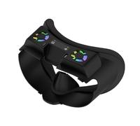 Cubierta facial RGB para refrigeración, interfaz de circulación de aire, almohadilla de repuesto transpirable para Q 3 Air Circulation Cooling Guard