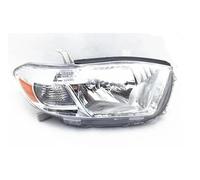 Cubierta Faro Coche Conjunto Faros Delanteros Para Toyota Para Highlander XU40 2008~2010 Luz Antiniebla Parachoques Reflector Lámpara Lateral Esquina(Blanco Derecha)