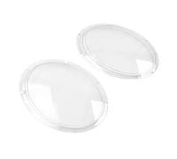 cubierta faro Compatible con MINI para R52 2001 2002 200-2006 Par de cubiertas de lentes de faros delanteros Claras 63126911701 63126911702