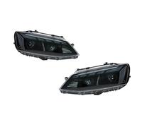 Cubierta Faro Delantero Coche Faros Delanteros De Estilo Coche Para Jetta Para Mk6 RS5 2011-2019 Diseño LED Faro Lente Señal Dinámica DRL Accesorios Automóvil(Manejo del lado derecho,Headlight Xenon)