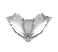 Cubierta faro delantero motocicleta para Yamaha para Tracer 9 GT 2021-2024 | Para Pico del protector de la máscara del faro, protector de la capucha(Prata)