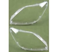 Cubierta Faro Lente Coche Cubierta Para Toyota Para Vios 2008 2009 2010 2011 2012 2013 Cubierta Faro Delantero Carcasa Faro Pantallas Lámpara Transparentes Lente Lámpara(Left and Right)