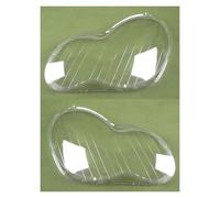 Cubierta Faro Lente Coche Para W203 Para Clase C Para C180 Para C200 Para C230 Para C260 Para C280 2001-2007 Cubierta Carcasa Faro Delantero Pantallas Transparentes Faros Cubierta(Left+Right)