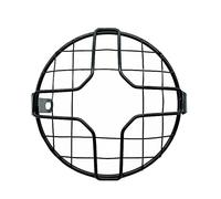 Cubierta Faro Motocicleta Protector de Rejilla para Faro Motocicleta 6,3", Cubierta Malla para Montaje Lateral, Universal, para Chopper y Cafe