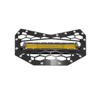 Cubierta Faro Protector Parrilla Delantera Con Barra De Luz 6000K 3000K UTV Conducción Auxiliar Para ca&n-am Para Maverick 2016-2023 Acero Inoxidable