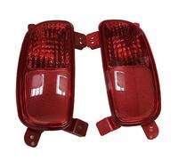 Cubierta Faros Coche 1 Par Luces Antiniebla Parachoques Trasero Coche Luces Traseras Reflector Advertencia Estacionamiento Para KIA Para Sorento 2013 2014 Lente Faro Cubiertas