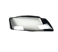 Cubierta Faros Coche Funda Lámpara Automática Para A5 2008-2011 Cubierta Protectora Cristal Frontal Faro Delantero Coche Tapas Lente Carcasa Pantalla Lámpara Lente Faro Cubiertas(bien)