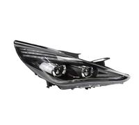 Cubierta Faros Coche Para Hyundai Para Sonata 8 2011-2016 Faros DRL Luz Circulación Diurna LED Bi Xenon Bombilla Antiniebla Coche Con Luces Lámpara Principal(Led bulbs)