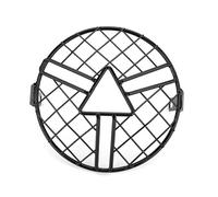 Cubierta Faros Motocicleta Protector De Faro De Motocicleta De 7 Pulgadas Cubierta De Malla De Metal Para Lámpara De Luz De Motocicleta Máscara De Rejilla Parrilla de faro de moto(Right)