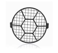Cubierta Faros Motocicleta Protector Faro De Motocicleta De 7 Pulgadas Cubierta Malla Metal Para Lámpara Luz Motocicleta Máscara Rejilla Parrilla de faro de moto(D)