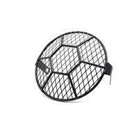Cubierta Faros Universal Montaje Metal para Motocicleta Máscara Parrilla Protector Malla para Faro Lámpara Luz para 7 Pulgadas Cubierta Protector Delantero para Moto(9)