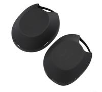 Cubierta flexible de silicona para auriculares Sony WH-1000XM5 que se adapta cómodamente sin impedir el ajuste de la diadema (negro)