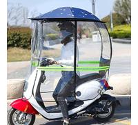 Cubierta For Lluvia For Motocicleta, Cubierta For Paraguas For Coche Eléctrico, Cubierta Impermeable For Scooter De Movilidad, Protección Universal Contra La Lluvia(A)
