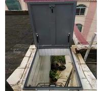 Cubierta for tragaluz del ático, puerta de seguridad for techo, trampilla de mantenimiento ID 50 60 70 80 90 100 cm, trampilla de techo de fácil acceso(75x75cm(39.5x29.5"))