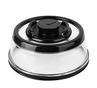 Cubierta fresca al vacío, cubierta de sello de alimentos para cocina, material ABS, apto para microondas y lavavajillas, diseño de almacenamiento apilable para conservación de