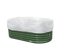 Cubierta fría aislada para plantas, tela no tejida, protección contra heladas para uso en exteriores e interiores, varios tamaños, protege arbustos, árboles, plantas en maceta, color blanco fácil (130
