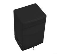 Cubierta funcional para chimenea cuadrada de 21 x 21 x 33 pulgadas, columna de fuego de gas para exteriores con ajuste fiable y defensa eficiente contra la intemperie (600D)