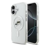Cubierta Funda Karl Lagerfeld Magsafe IPHONE 17 Plástico Karl Gato Transparente