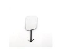 Cubierta Gancho Remolque para Parachoques Delantero Trasero para Citroën C4L 2013 2014 2015(Frente Blanco)