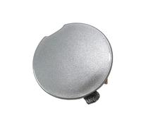 Cubierta Gancho Remolque para Parachoques Delantero Trasero Tapa Ojo Remolque para Mazda 6 para Atenza Sedán 2013-2016 Gancho Remolque Coche(Silver Front)