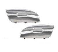 Cubierta Gancho Remolque Para Porsche 2007-2010 | Accesorios plásticos acero inoxidable parachoques delantero coche para Cayenne 957(Pair)