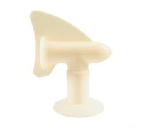 Cubierta giratoria de ventilación de alcantarillado de 360°, sistema de flujo de aire PA6 de nailon para tanque de agua negra, caravana y para saneamiento de autocaravanas, color blanco
