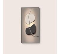 Cubierta Grande para Caja de Contador Eléctrico Vertical, Panel Decorativo para Interruptor en Sala, Marco Metálico Negro, Puerta Izquierda para Entrada, Baño y Cocina.(Blackc,60x120cm,Right)