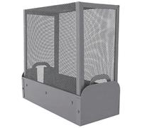 Cubierta grande para enrutador WiFi, aproximadamente el 90% del enrutador WiFi Emf y 5G está bloqueado, cubierta de enrutador Wi-Fi para protección, enrutadores WiFi Emf Faraday, color gris