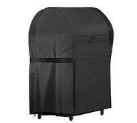 Cubierta grande para parrilla de gas, resistente al agua, cubierta protectora para exteriores, para fumadores de patio, color negro, 67 x 77 x 110 cm