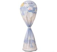 Cubierta gruesa contra el polvo para ventiladores eléctricos, diseño protector de cobertura completa impermeable compatible con ventiladores verticales y de pie comunes (4)