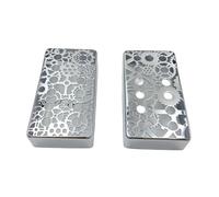 Cubierta hueca para pastilla, funda protectora profesional Humbucker con textura de latón para guitarra, diseño de flores