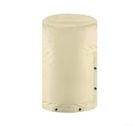 Cubierta impermeable aislada de 5 capas para tanque de propano al aire libre/tanque de presión de agua, 40/50 cm x 86 cm, Oxford 600D con lámina y esponja, anticongelante y protección UV (beige) (40 x