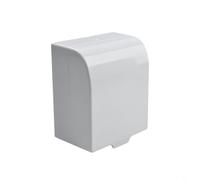 Cubierta impermeable de 86 tomas de corriente con diseño protector de ABS grueso, adecuado para tomas de corriente e interruptores para evitar el agua y el polvo (blanco)