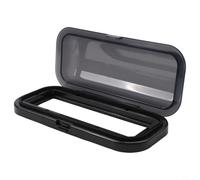 Cubierta impermeable de la radio del ABS del grado marino del protector del barco para el protector contra salpicaduras con resorte cargado 230x102m m