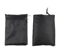 Cubierta impermeable del compresor de aire, protector de polvo de tela Oxford 210D para modelos de panqueques portátiles de 8 galones, negro